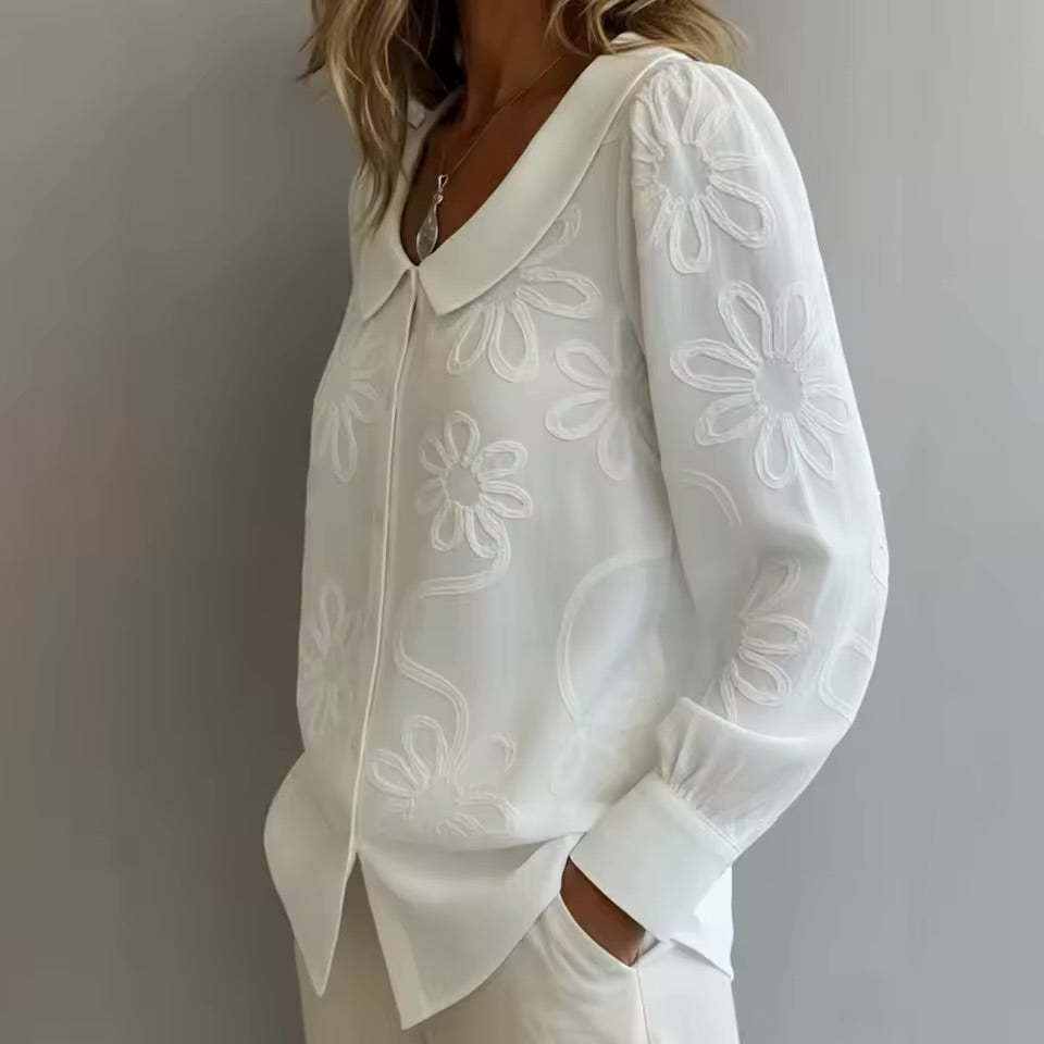 Camicia da Donna con colletto alla francese